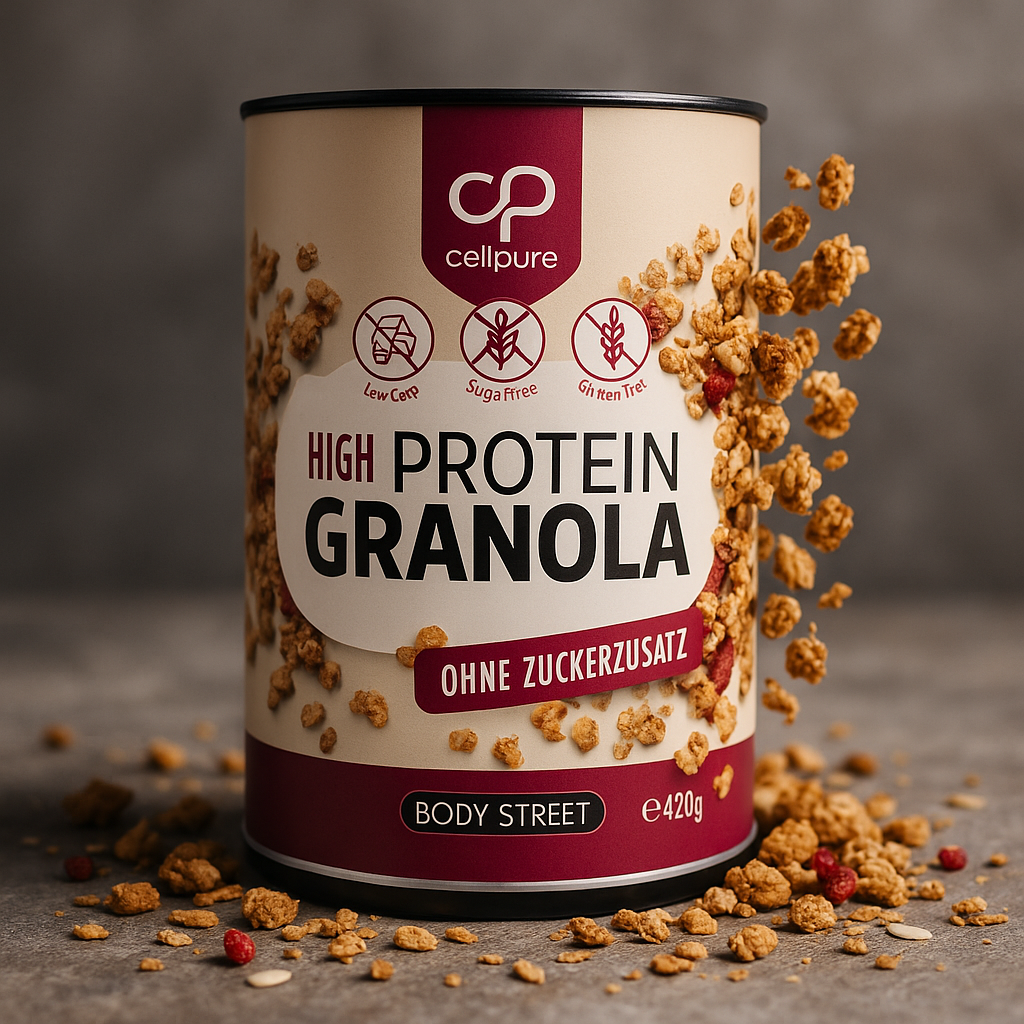 High Protein Granola (Gekeimtes Protein Müsli)